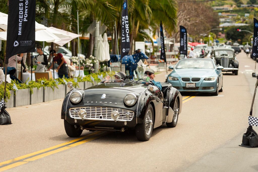 Porsches on the Street