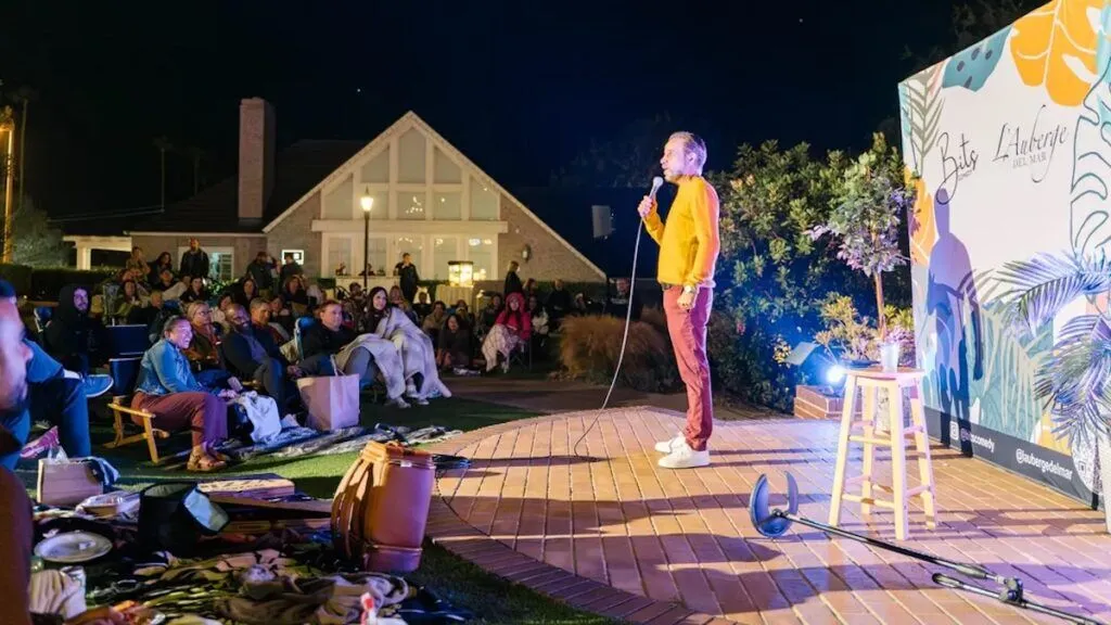 Free laughs comedy night at l auberge del mar this summer