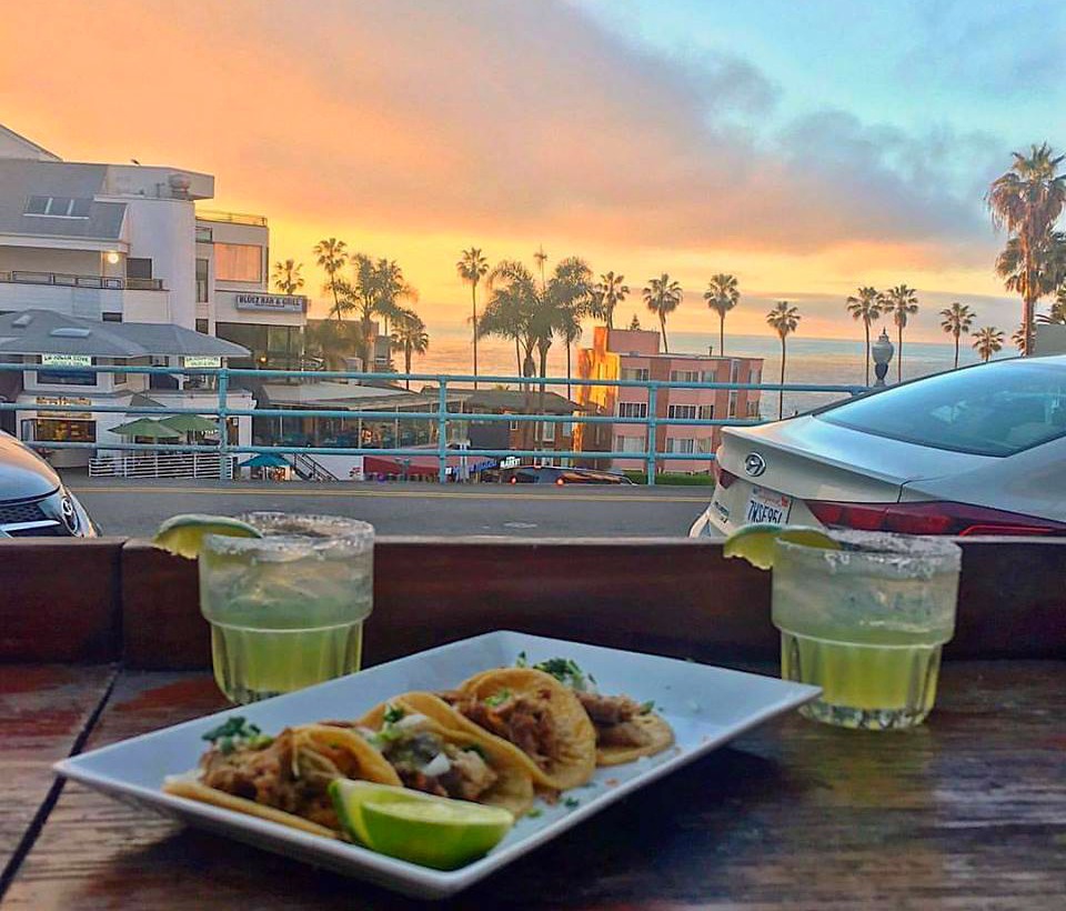 Ocean view from Jose's restaurant in La Jolla