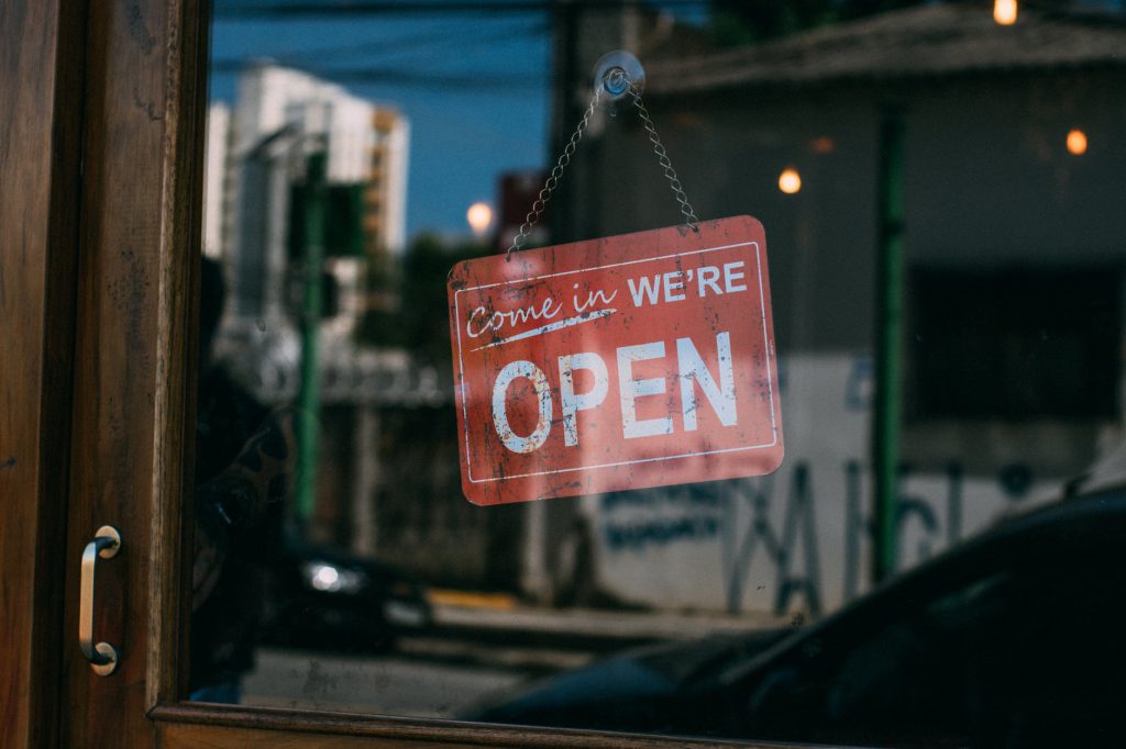 small business sign