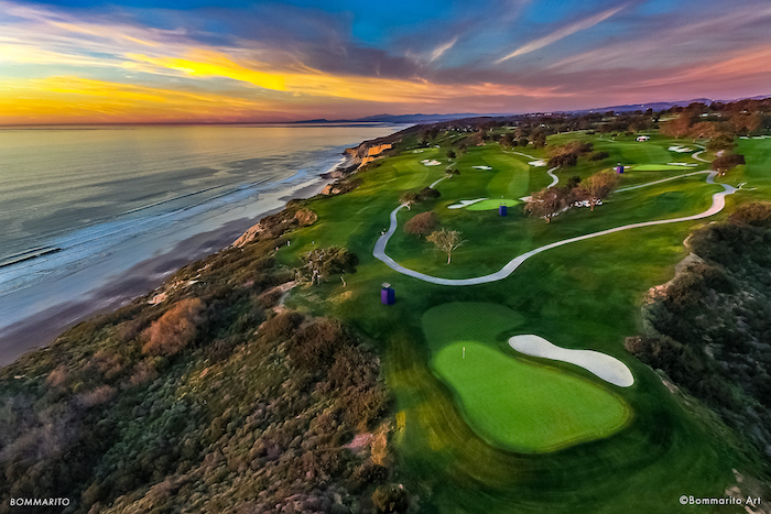 South-facing view of Torrey Pines in La Jolla