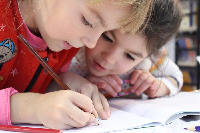 San Diego Children learning in daycare