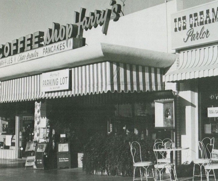 Harry's Coffee Shop in La Jolla