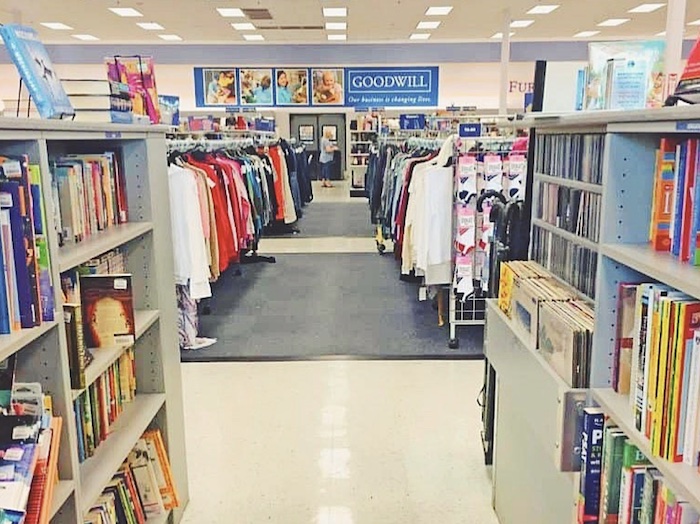 A Goodwill thrift store in San Diego