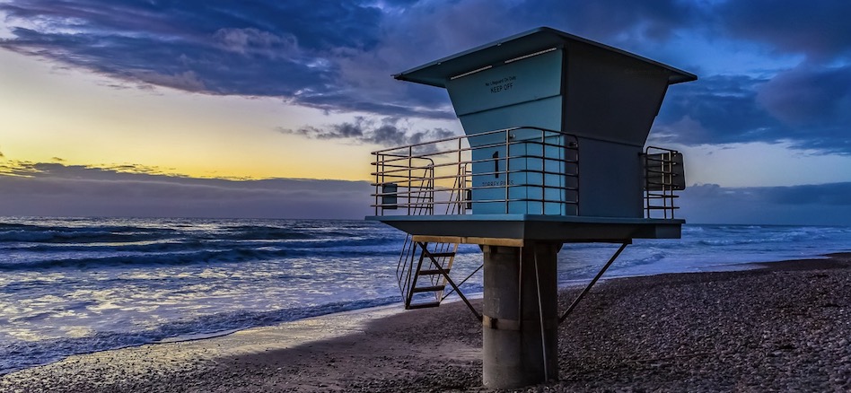 San Diego beach