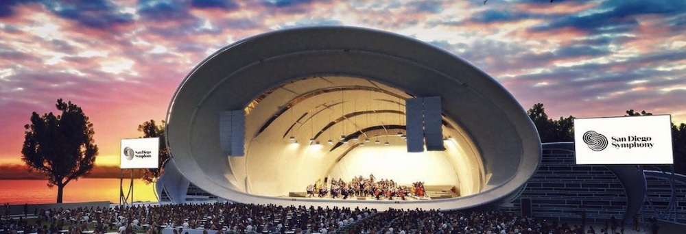 The Shell venue for the San Diego Symphony