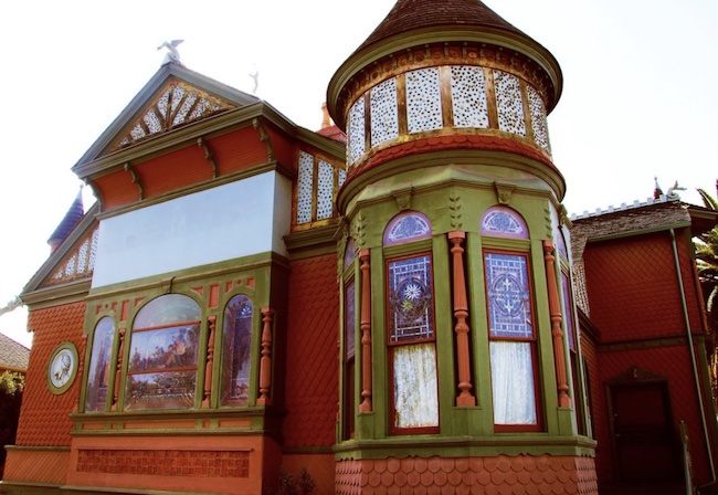Example of Victorian architecture in San Diego