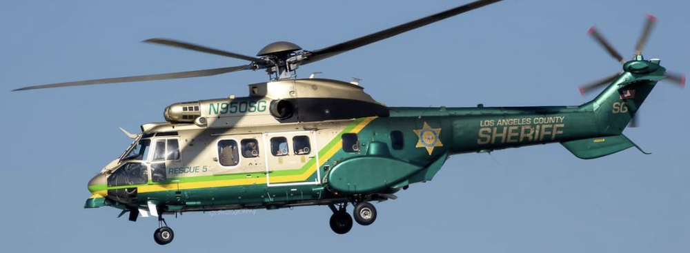 Los Angeles Sheriff Helicopter