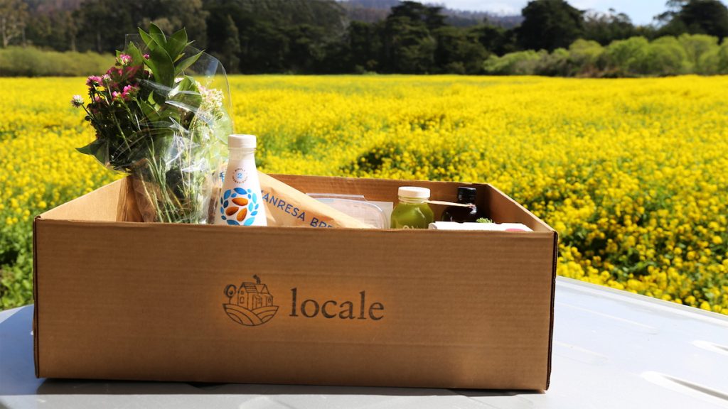 Locale new food delivery app san diego