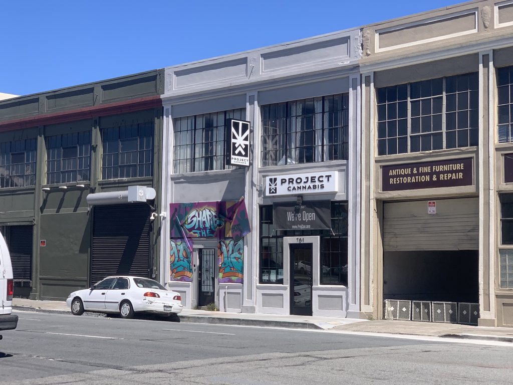 Project Cannabist dispensary in SOMA neighborhood of San Francisco