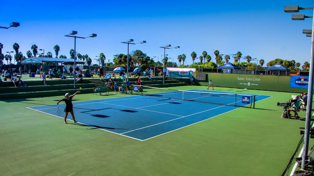 San Diego Open in a world-class WTA500 tournament at the Barnes Tennis Center in Mission Bay