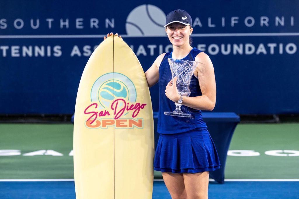 Iga Swiatek wins San Diego Open