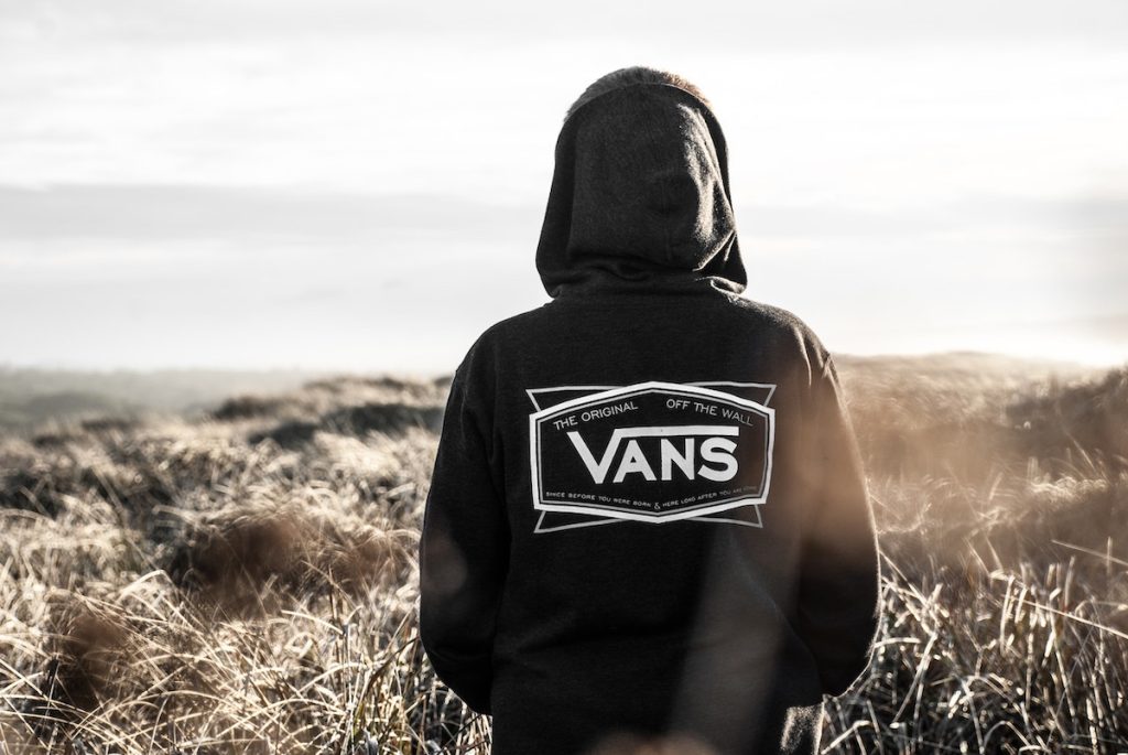 A VANS brand hoodie