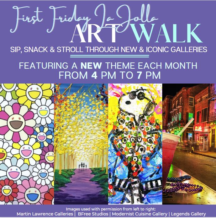 La Jolla Art Walk Celebrates its 1Year Anniversary December 2nd