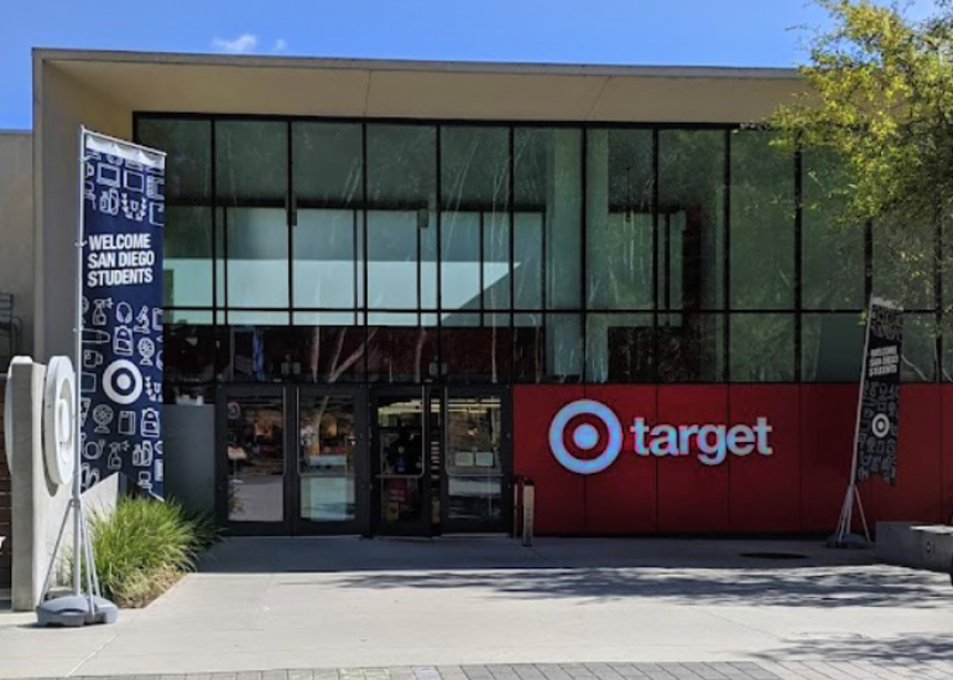 La Jolla Valentines Gifts for Men at Target on UCSD Campus