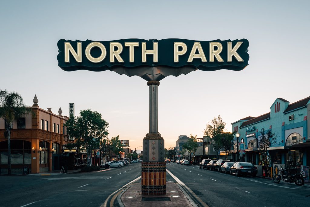 North Park, a neighborhood in San Diego.