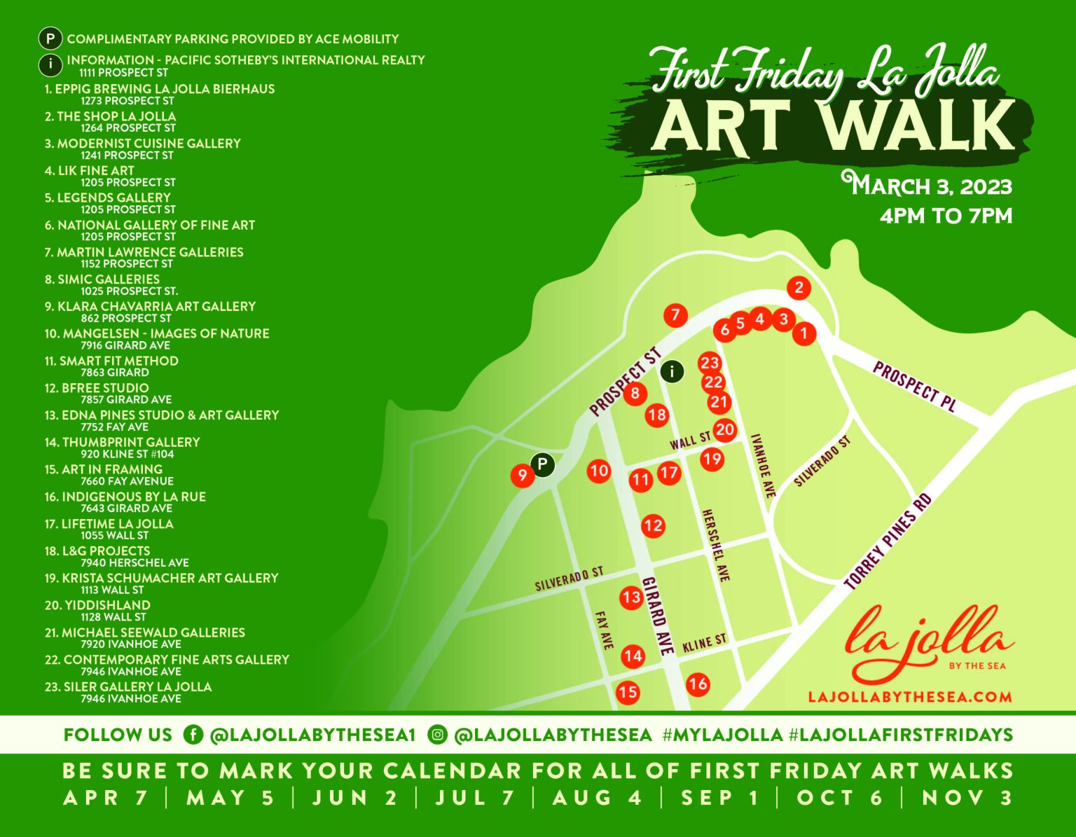 Sip, Snack & Stroll Through La Jolla Art Galleries at the March First