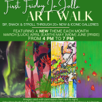 Flyer for La Jolla Art Walk
