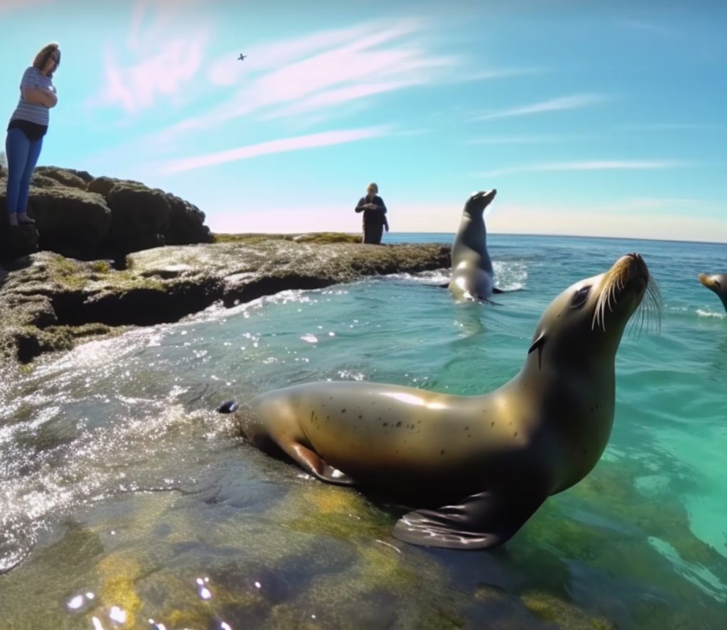 Perfect Day in La Jolla at La Jolla Cove