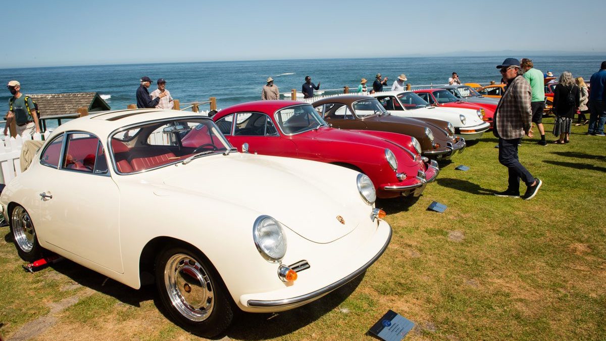 Check Out More Than 75 Stunning Porsches on Prospect During La Jolla's