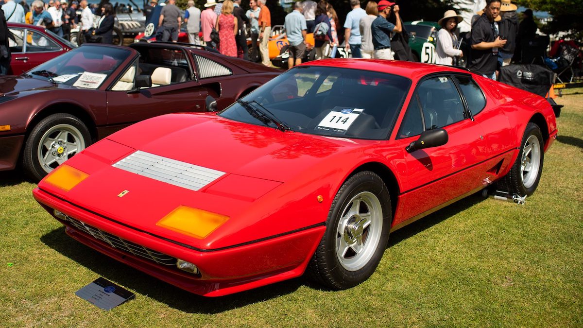 Check Out the Finest Ferraris Around at the Concours d'Elegance La