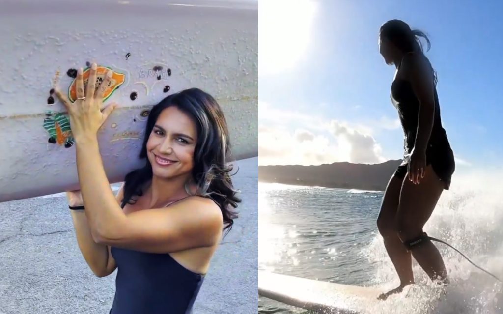 Tulsi Gabbard Bikini Photos Cause Quite a Stir LaJolla