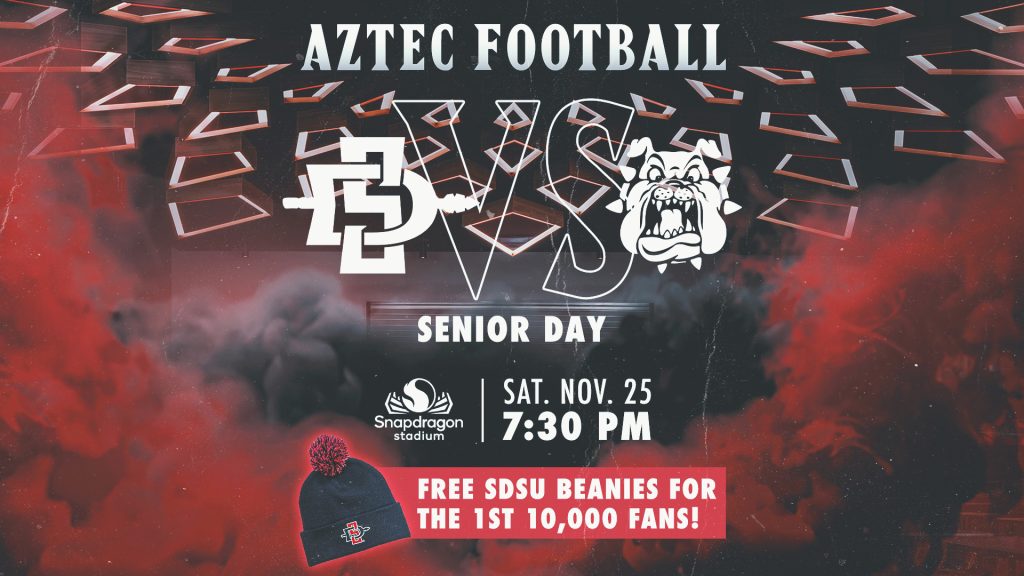 Aztecs vs Fresno State Nov 25 at Snapdragon Stadium