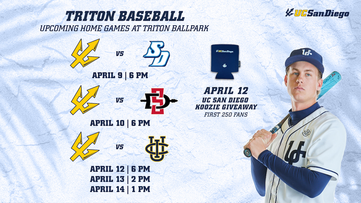 UC San Diego Baseball Hosts USD, SDSU & More in Home Stretch