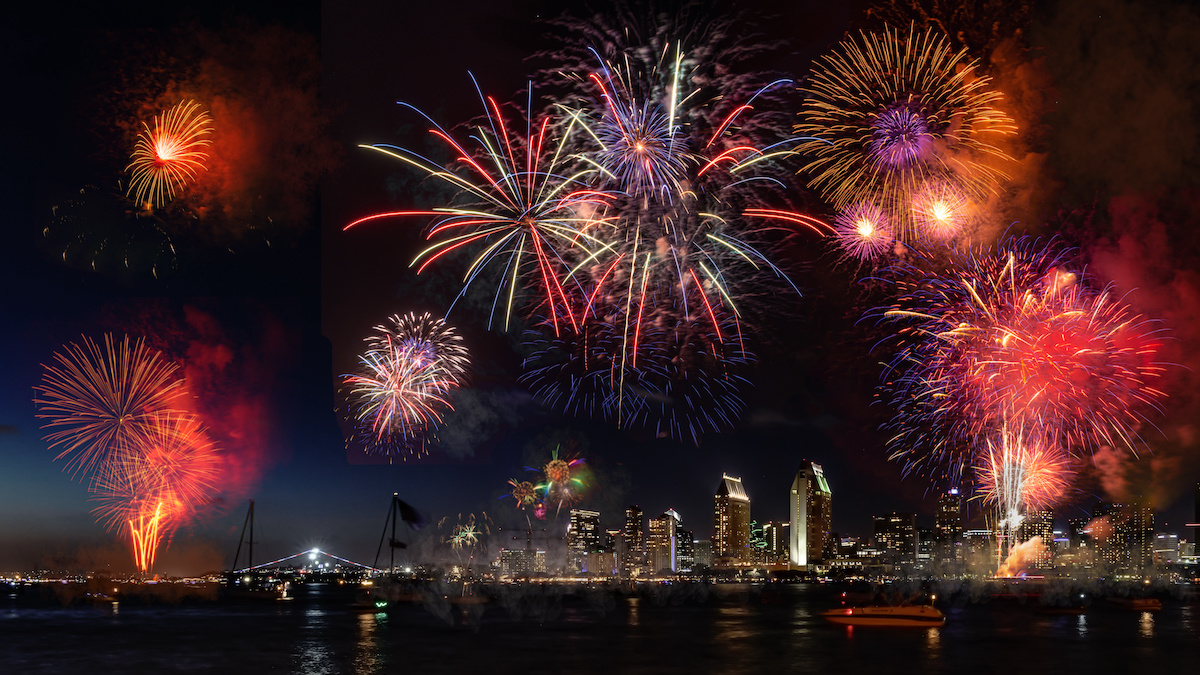 Here's Where to See Fireworks in San Diego This 4th of July