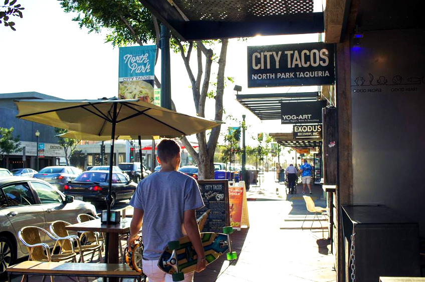 Is San Diego walkable? North Park is!