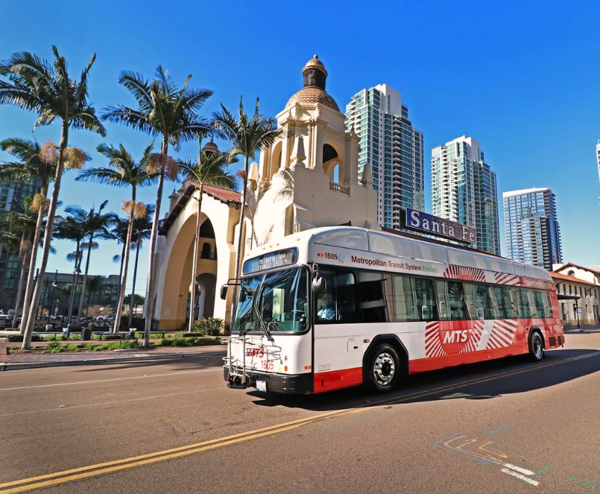 San Diego Public Transportation - MTS Bus