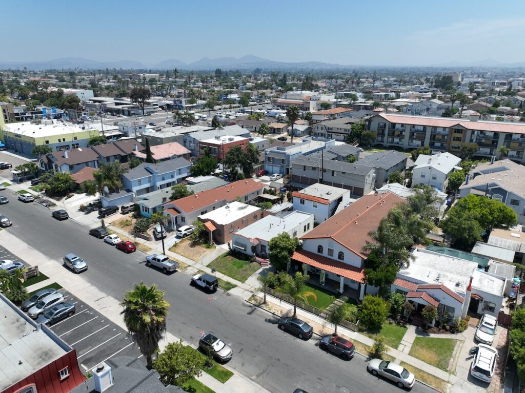 Homes and investment properties in the North Park neighborhood of San Diego