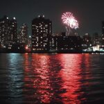 San Diego Harbor during New Years Eve