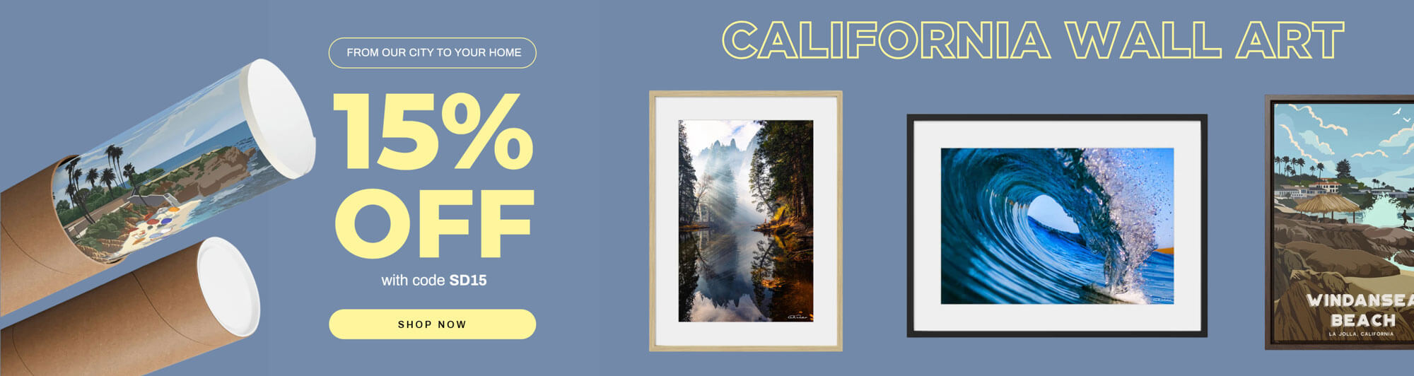 Shop California Wall Art