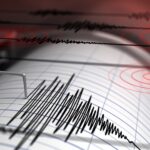 Earthquake near San Diego as illustrated by a seismograph