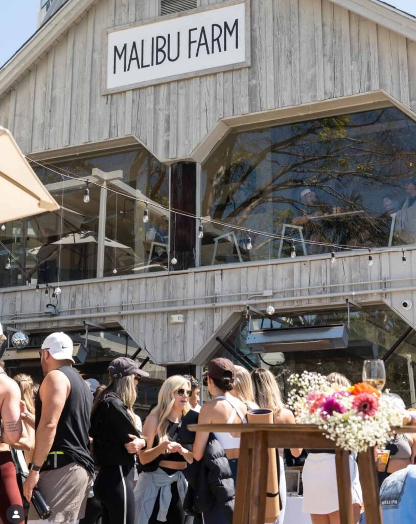 Yoga at the Farm: Malibu Farm in Seaport Village. July 13th 2025