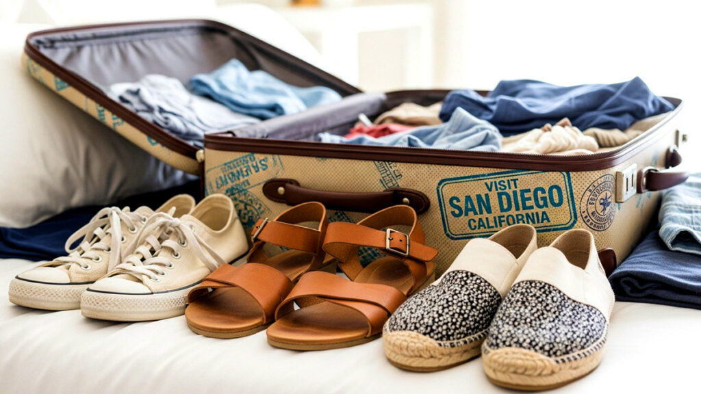 Best shoes for a San Diego vacation
