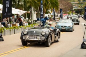 Photo from last year's La Jolla Councours paragde